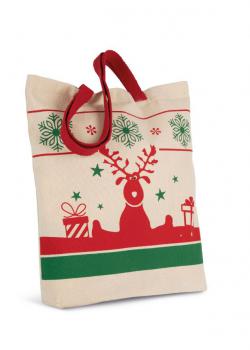 Nákupní taška s vánočními vzory - zvětšit obrázek