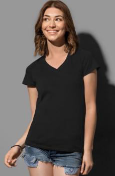 Dámské tričko Janet Organic V-neck - Výprodej - zvětšit obrázek