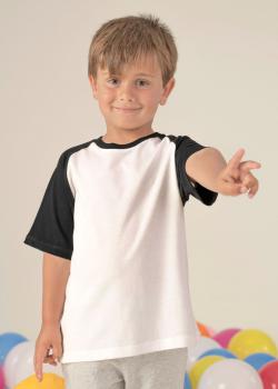 Dětské kontrastní tričko Baseball - Výprodej